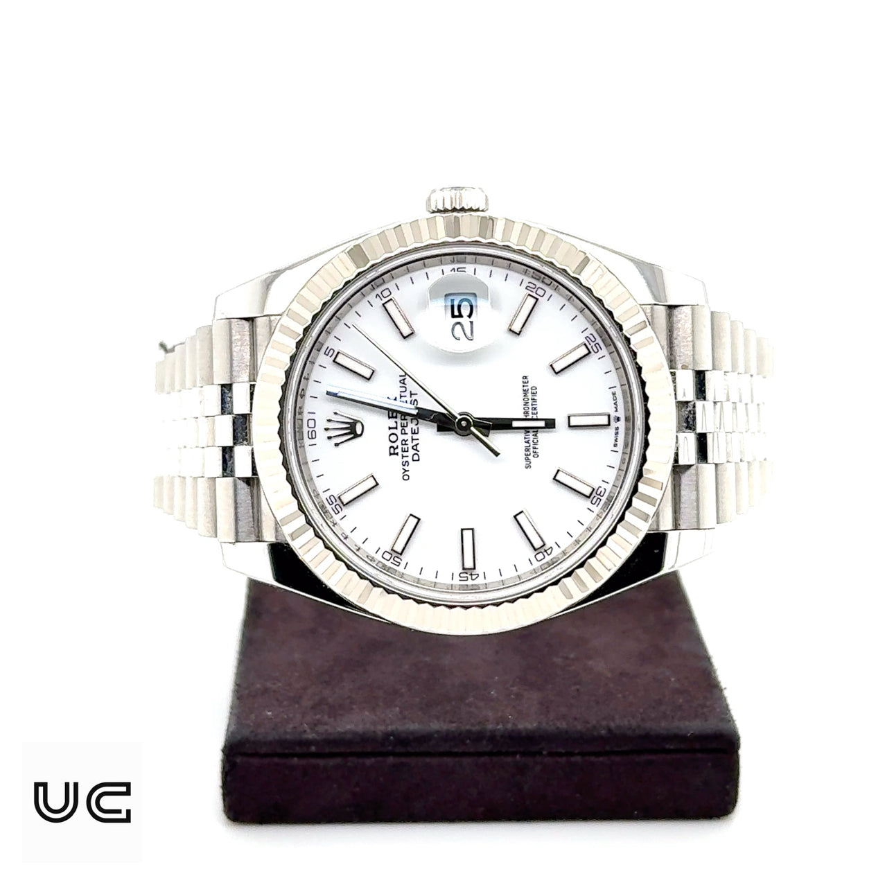 Rolex Datejust 41 - 2022 White Dial - Jubilee Bracelet - 126334 Rolex Urban Cutlery & Lifestyle Shoppe