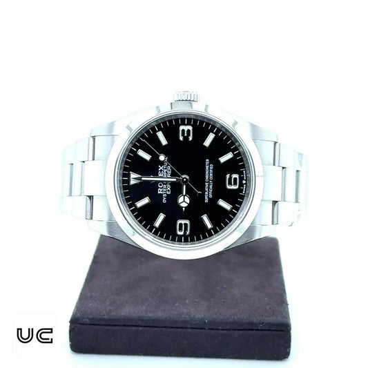 Rolex-Rolex Explorer 36mm - 2021 Black Dial - Oyster Bracelet - 124270-Urban Cutlery