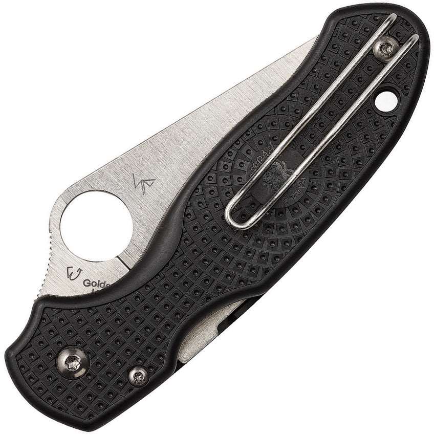 SPYDERCO PARA 3 LIGHTWEIGHT - BLACK FRN HANDLE - CTS BD1N STAINLESS - PLAIN EDGE - SC223PBK Spyderco Urban Cutlery & Lifestyle Shoppe