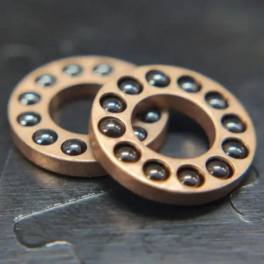 Skiff Workshop-Skiff Workshop - Cage Bearings - Pivot: 5mm Ceramic Bearings: 1/16 in (12 ball)-Urban Cutlery