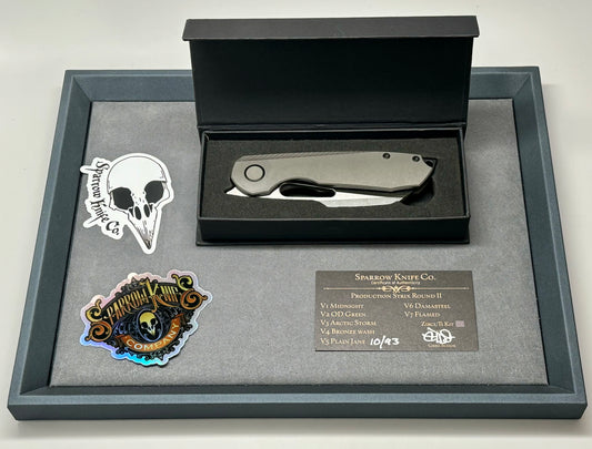 Sparrow Knife Co.-Sparrow Knife Co. Strix V5 Plain Jane #10 of 93 - Brand New-1-Urban Cutlery