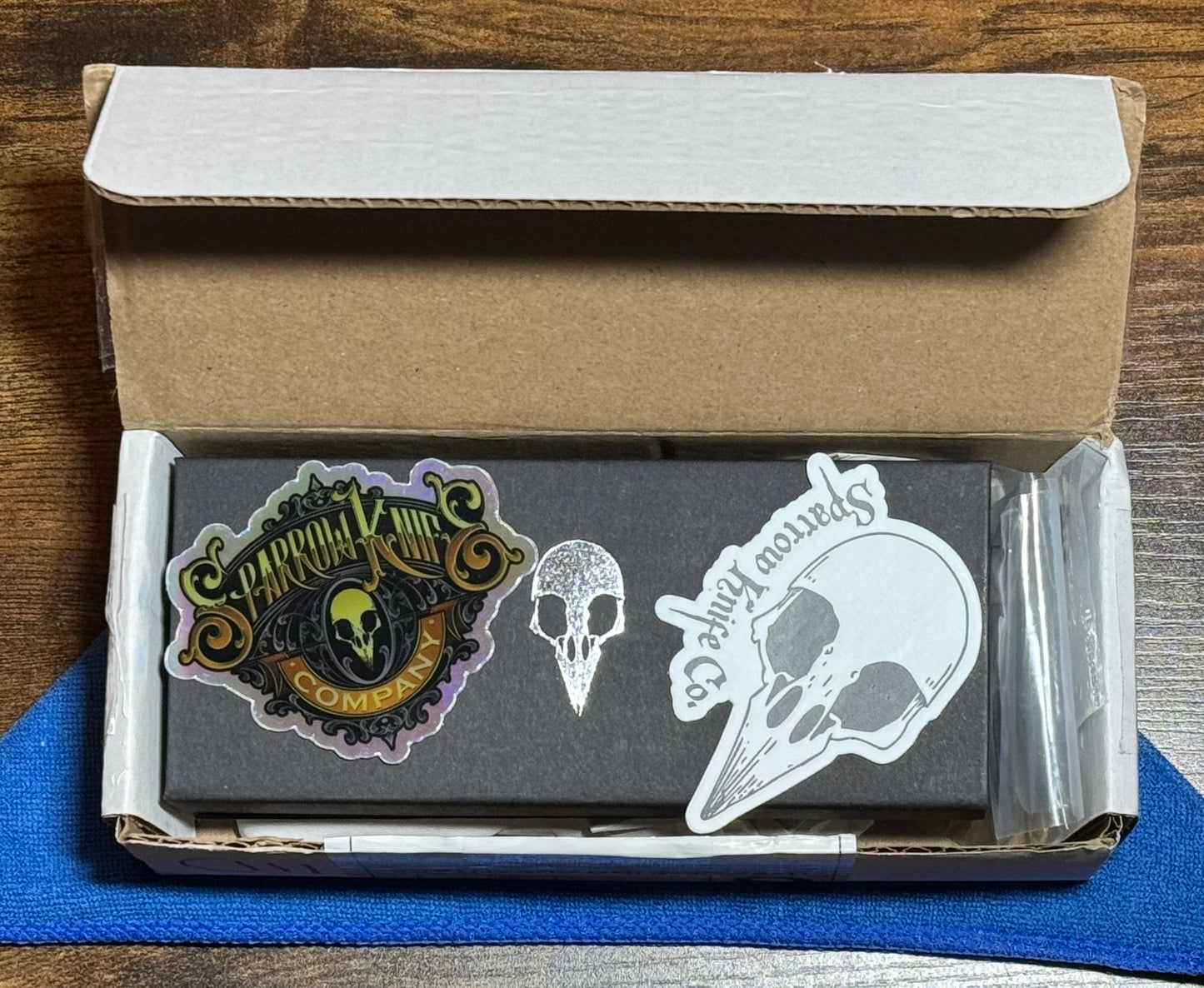 Sparrow Knife Co.-Sparrow Knife Co. Strix V7 FLAMED WITH ZircuTi Kit #46 of 47-10-Urban Cutlery