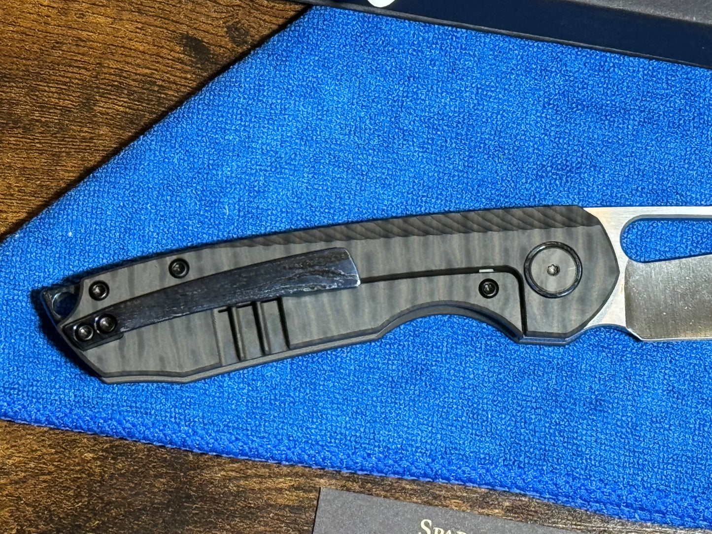 Sparrow Knife Co.-Sparrow Knife Co. Strix V7 FLAMED WITH ZircuTi Kit #46 of 47-5-Urban Cutlery