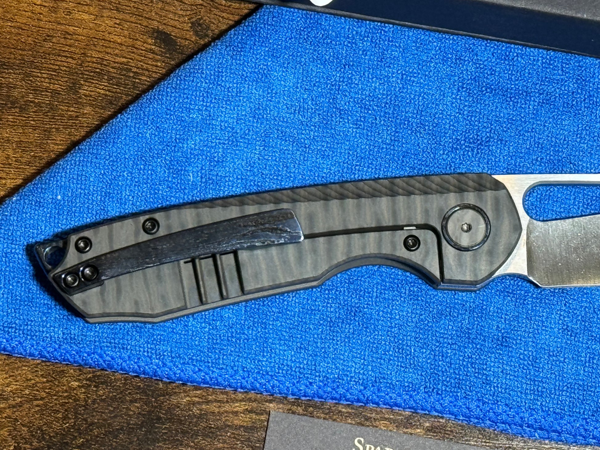 Sparrow Knife Co.-Sparrow Knife Co. Strix V7 FLAMED WITH ZircuTi Kit #46 of 47-5-Urban Cutlery