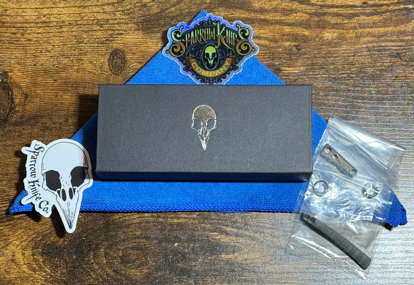 Sparrow Knife Co.-Sparrow Knife Co. Strix V7 FLAMED WITH ZircuTi Kit #46 of 47-9-Urban Cutlery