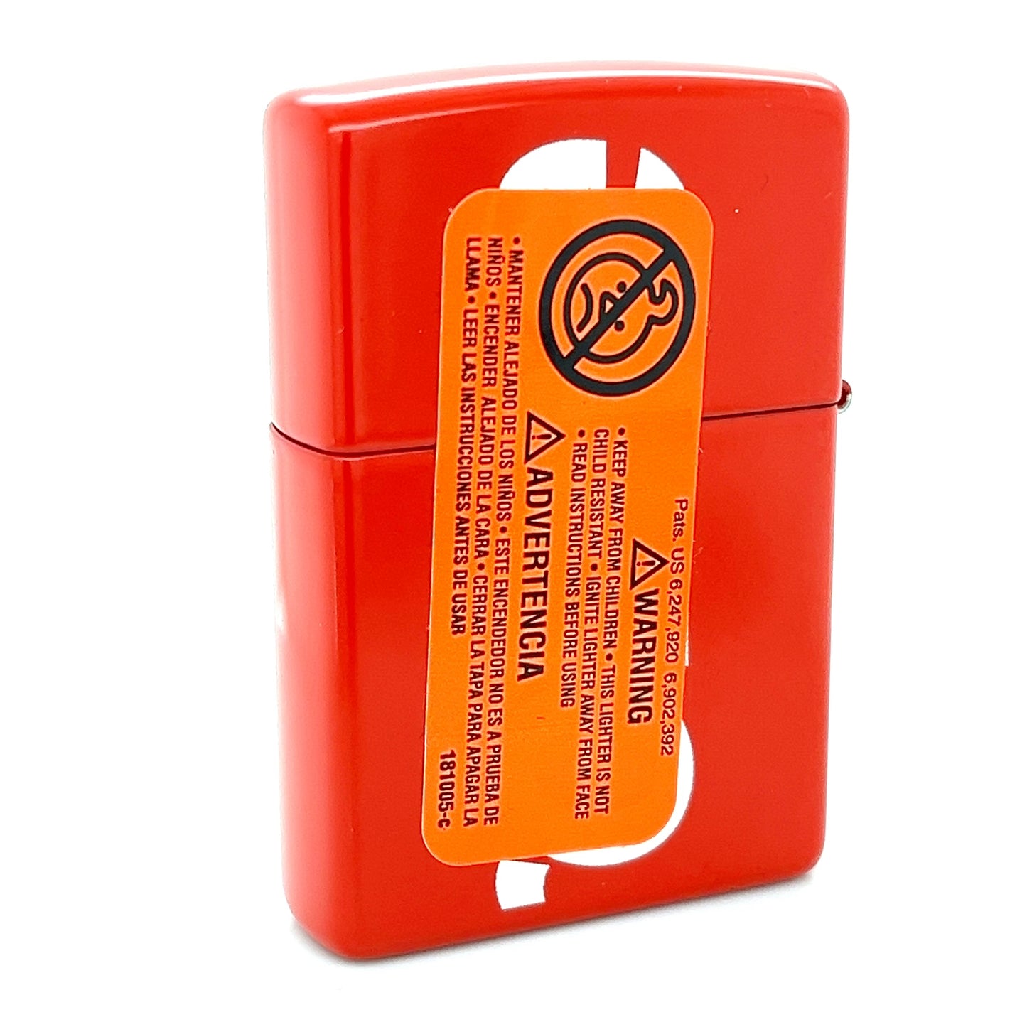 Supreme-Supreme Logo Zippo - Red - Brand New-3-Urban Cutlery