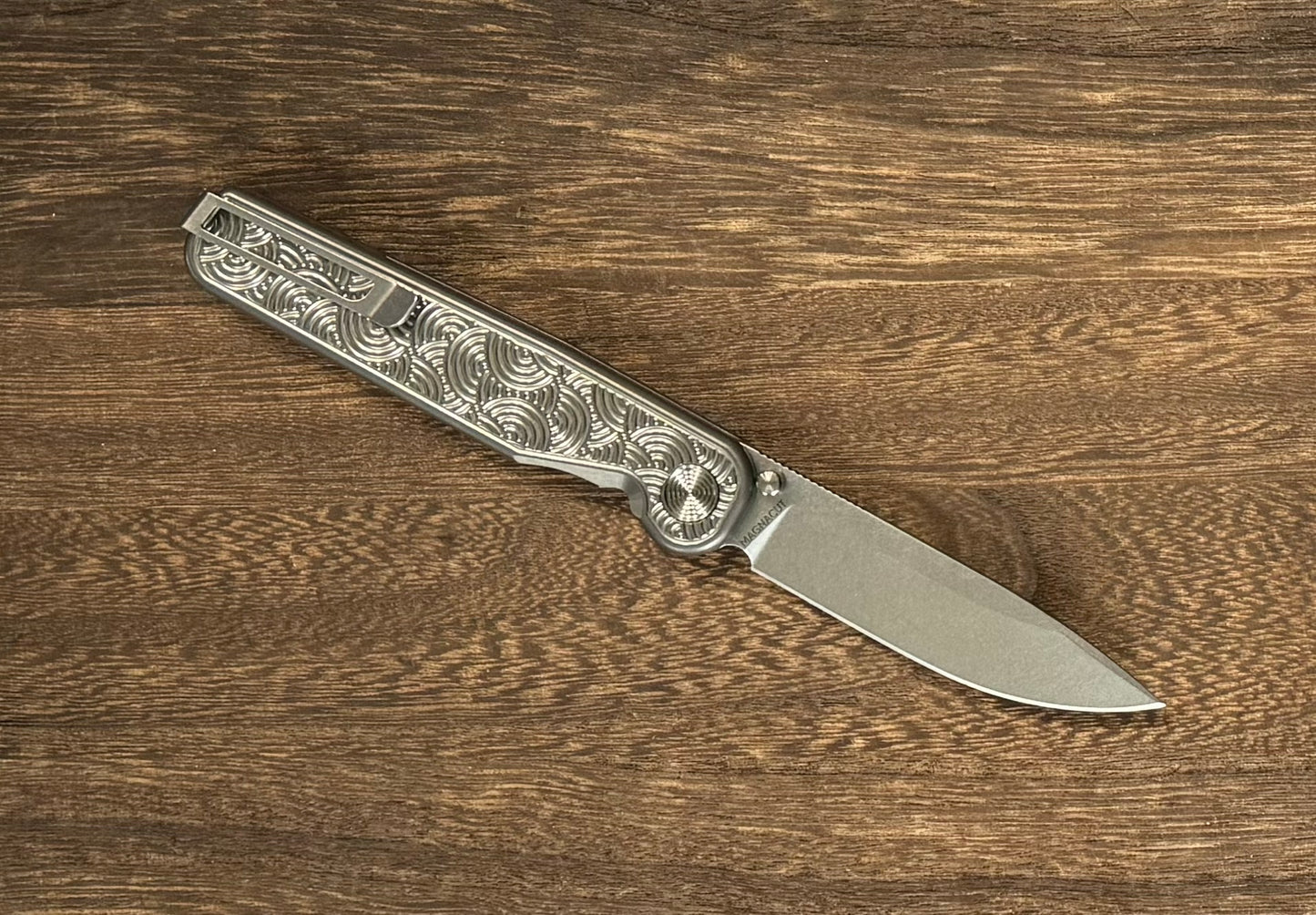 TACTILE KNIFE CO. ROCKWALL THUMBSTUD - DARKWASH SEIGAIHA URBAN EDC EXCLUSIVE Tactile Knife Company Urban Cutlery & Lifestyle Shoppe