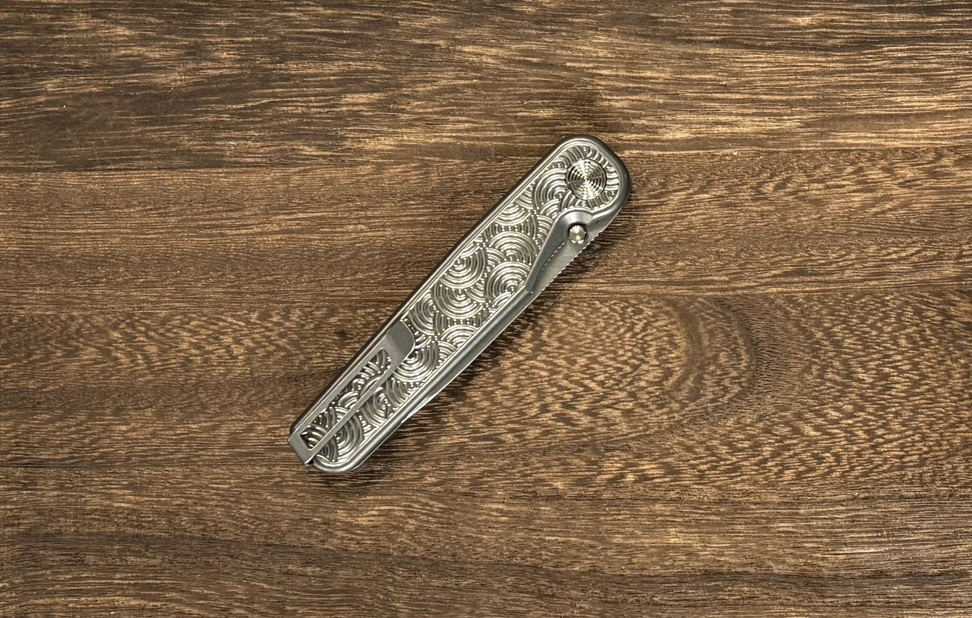 TACTILE KNIFE CO. ROCKWALL THUMBSTUD - DARKWASH SEIGAIHA URBAN EDC EXCLUSIVE Tactile Knife Company Urban Cutlery & Lifestyle Shoppe