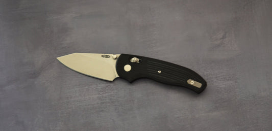 Three Rivers Mfg. (TRM) - Shadow - Black G10 - 20CV - Brand New Three Rivers Mfg. Urban Cutlery & Lifestyle Shoppe