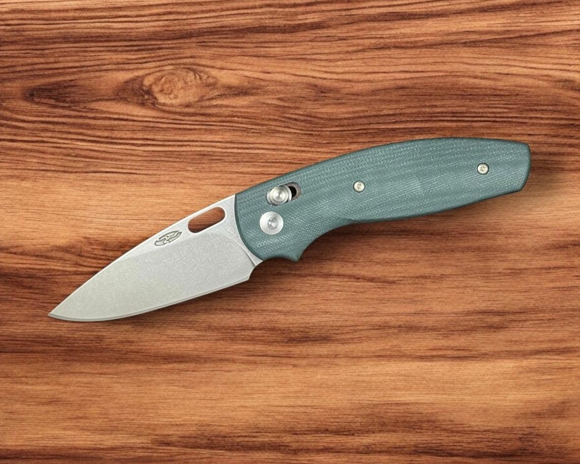 Three Rivers Mfg. (TRM) Bulldog - DEALER EXCLUSIVE - FOREST GREEN G10 3D Handles - 20CV Blade-Three Rivers Mfg.-Urban Cutlery & Lifestyle Shoppe