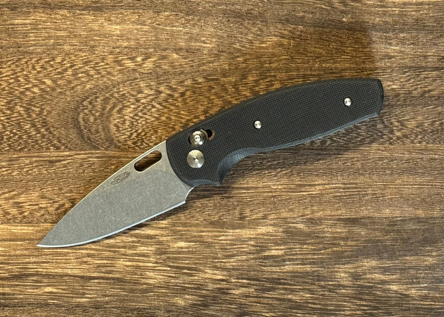 Three Rivers Mfg.-Three Rivers Mfg. (TRM) Bulldog - Black G10 Handles - 20CV Blade-Urban Cutlery