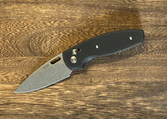 Three Rivers Mfg.-Three Rivers Mfg. (TRM) Bulldog - Black G10 Handles - 20CV Blade-Urban Cutlery