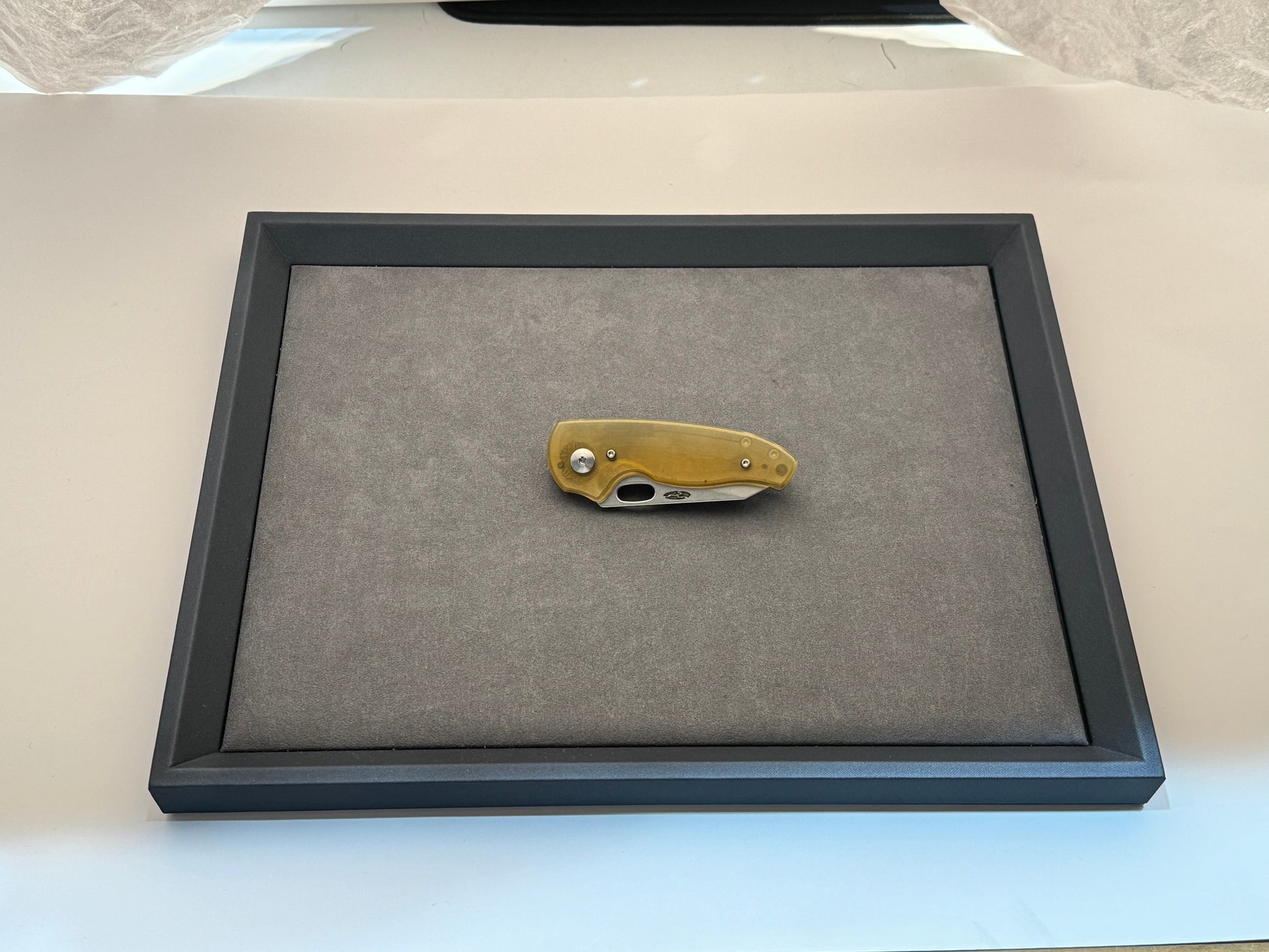 Three Rivers Mfg.-Three Rivers Mfg. (TRM) - Holey-Nerd - Ultem 20CV - Linerlock - Pre-Owned-5-Urban Cutlery