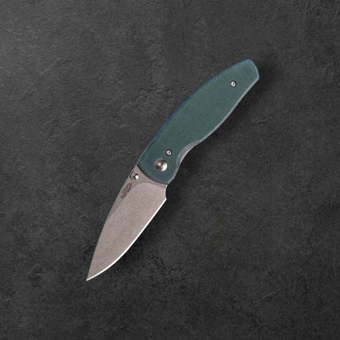 Three Rivers Mfg.-Three Rivers Mfg. (TRM) Neutron 2 - FOREST GREEN G10 Flat Handles - 20CV Blade-2-Urban Cutlery