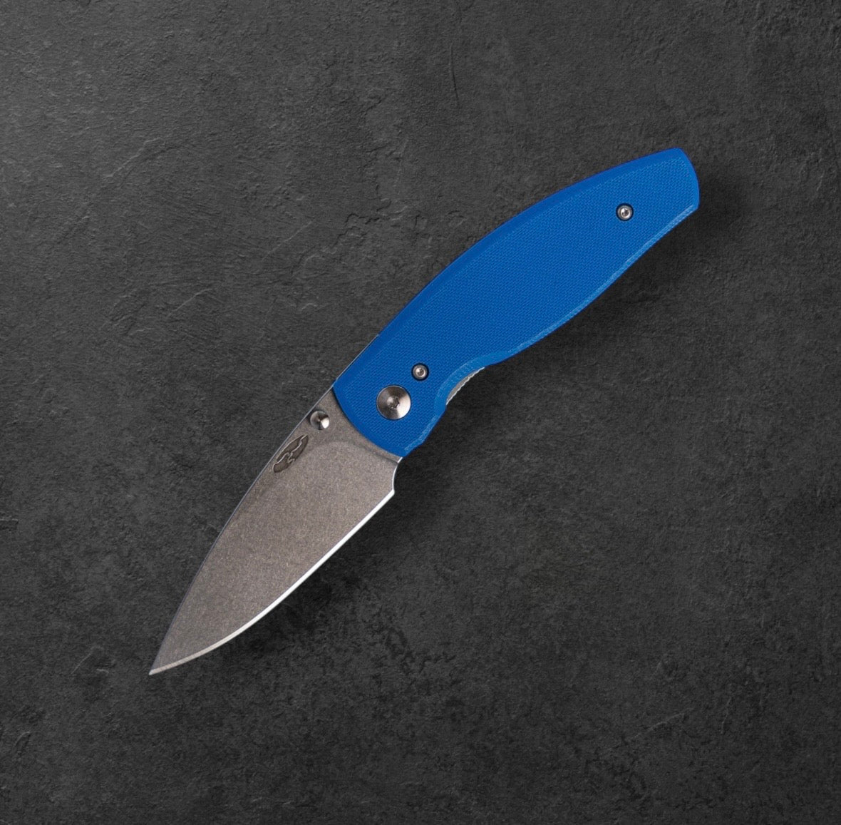 Three Rivers Mfg.-Three Rivers Mfg. (TRM) Neutron 2 - ROYAL BLUE G10 Flat Handles - 20CV Blade-2-Urban Cutlery