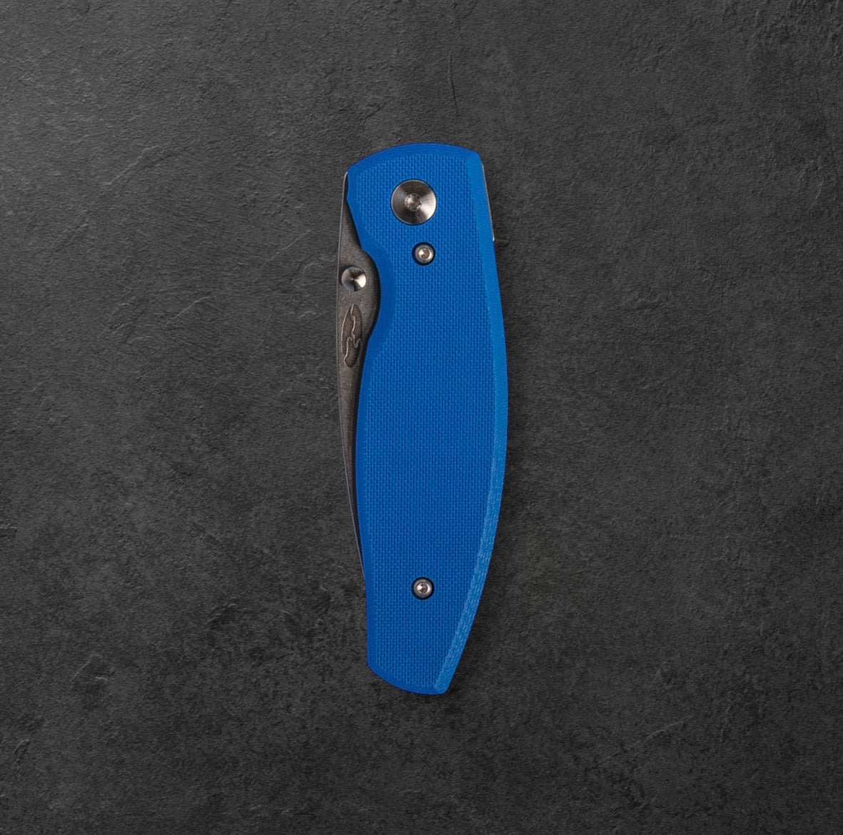 Three Rivers Mfg.-Three Rivers Mfg. (TRM) Neutron 2 - ROYAL BLUE G10 Flat Handles - 20CV Blade-3-Urban Cutlery