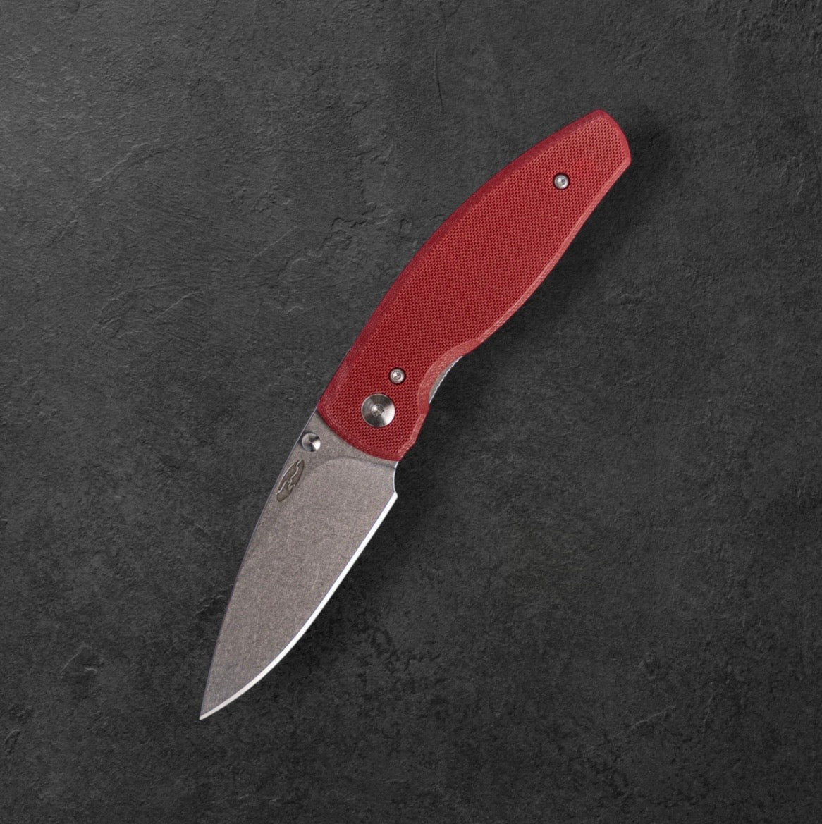 Three Rivers Mfg.-Three Rivers Mfg. (TRM) Neutron 2 - RUBY RED G10 Flat Handles - 20CV Blade-2-Urban Cutlery