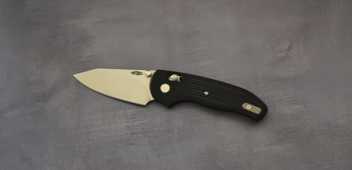 Three Rivers Mfg.-Three Rivers Mfg. (TRM) - Shadow - Black G10 - 20CV - Brand New-1-Urban Cutlery