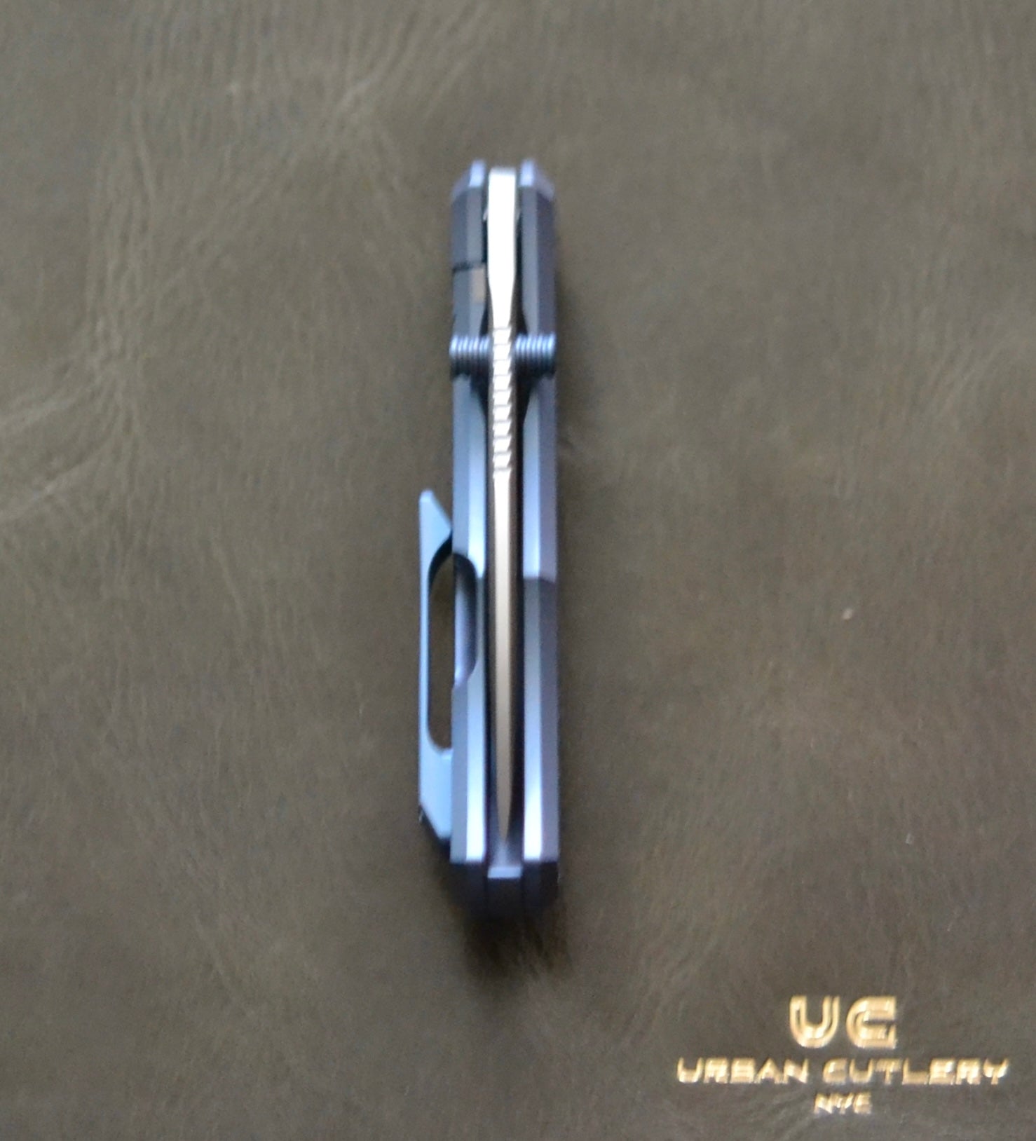 Urban EDC Baby Nessie - Blurple Seigaiha - Brand New Urban EDC Urban Cutlery & Lifestyle Shoppe