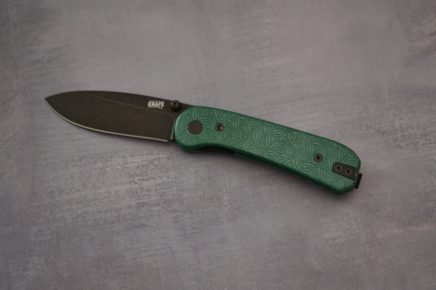 Urban EDC; Knafs Co.-Knafs Co. x Urban EDC Seigaiha Lander (Sprint Run) - M390 - Green - Brand New-1-Urban Cutlery