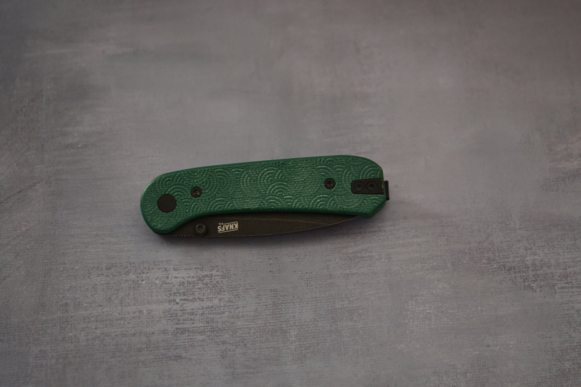 Urban EDC; Knafs Co.-Knafs Co. x Urban EDC Seigaiha Lander (Sprint Run) - M390 - Green - Brand New-3-Urban Cutlery