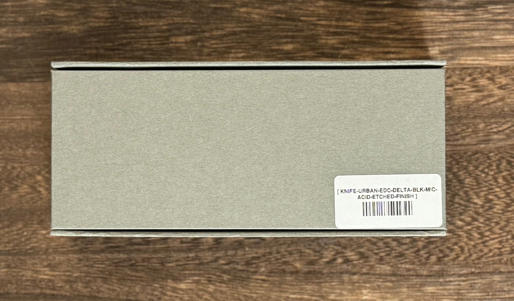 Urban EDC-Urban EDC Delta - Titanium and Elmax - Black Micarta and Acid Etched Blade - Brand New-6-Urban Cutlery