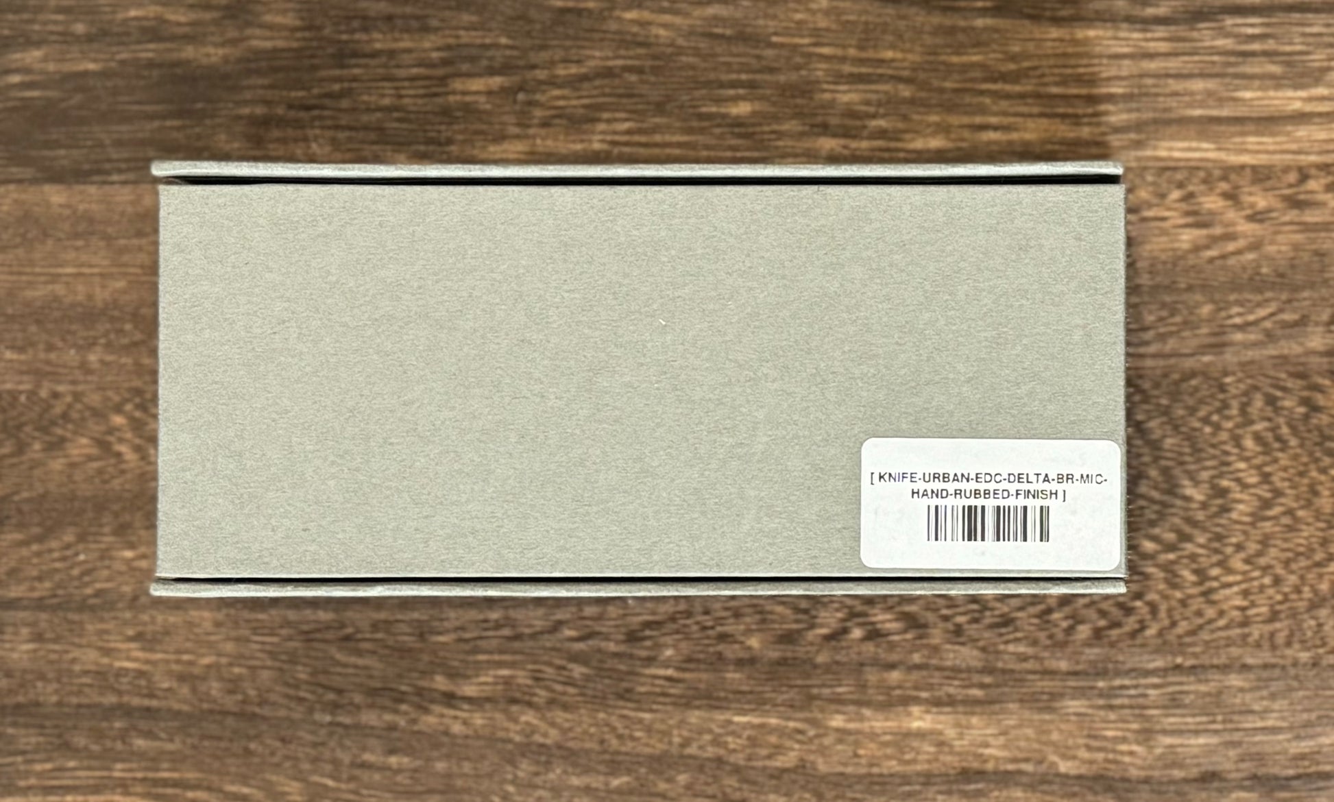 Urban EDC-Urban EDC Delta - Titanium and Elmax - Brown Micarta and Hand Rubbed Blade - Brand New-6-Urban Cutlery