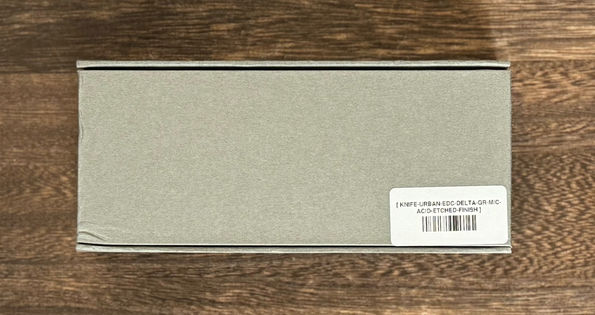 Urban EDC-Urban EDC Delta - Titanium and Elmax - Green Micarta and Acid Etched Blade - Brand New-6-Urban Cutlery