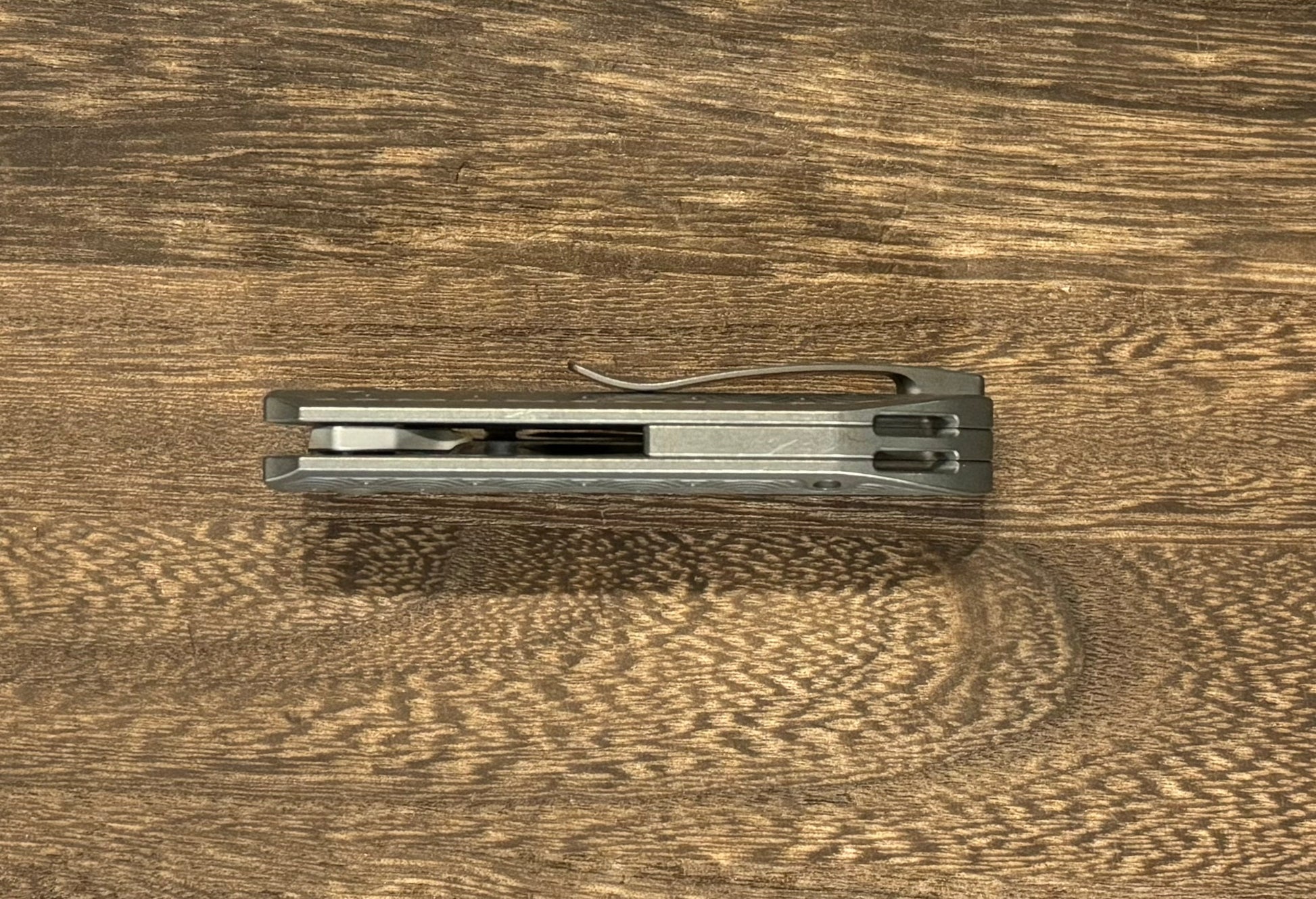 Urban EDC-Urban EDC Micro Shrike - Titanium Seigaiha - Pre-Owned-Urban Cutlery