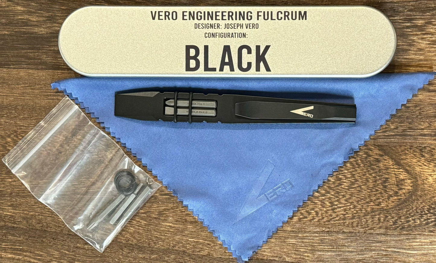 Vero Engineering Black Fulcrum - Full Sized Vero Engineering Urban Cutlery & Lifestyle Shoppe