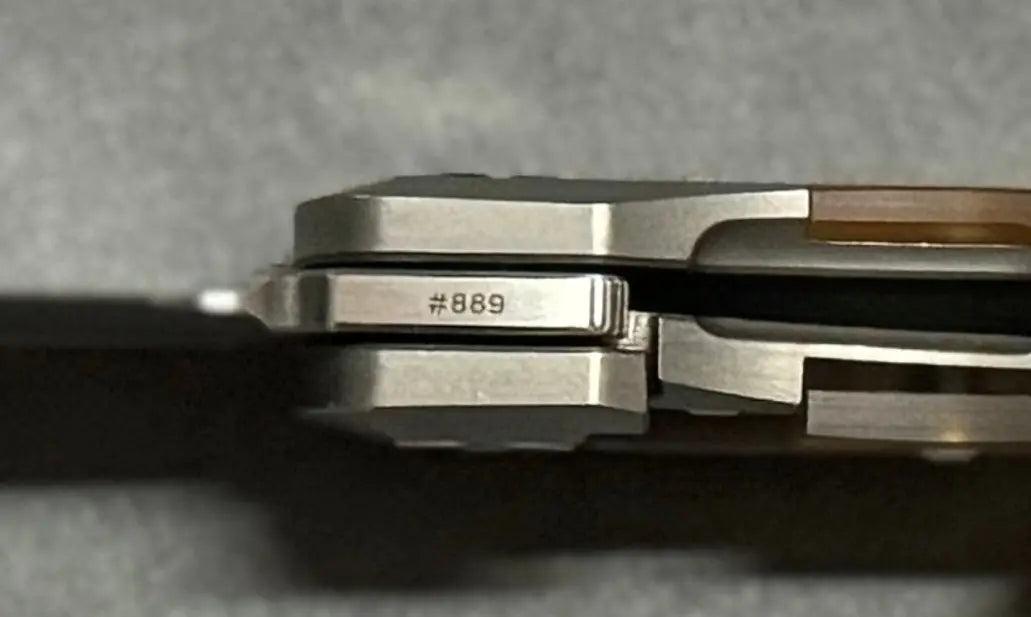 Vero Engineering-Vero Synapse Mini (REC) - Ultem and SW Ti Handle - Hand Satin M390 Blade - Pre-Owned-8-Urban Cutlery