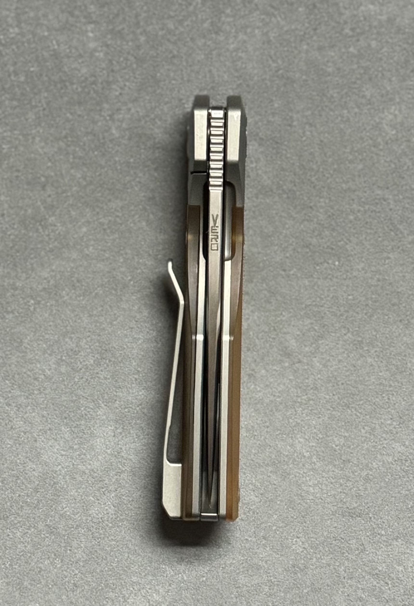 Vero Engineering-Vero Synapse Mini (REC) - Ultem and SW Ti Handle - Hand Satin M390 Blade - Pre-Owned-Urban Cutlery