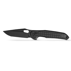 Vosteed Thunderbird - Trek Lock Knife (3.25" Elmax Blade & Black Titanium Frag Pattern Handle) - VOSA0312 Vosteed Urban Cutlery & Lifestyle Shoppe