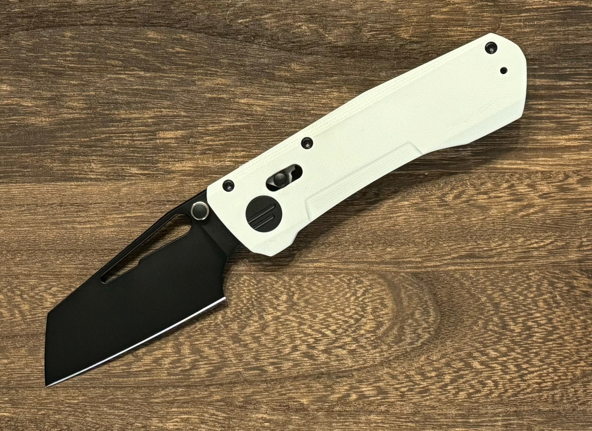 Winterblade Severn - White G10, Black PVD 14C28N Blade - Brand New Winterblade Urban Cutlery & Lifestyle Shoppe